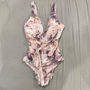 One Piece Tie Dye Swimsuit NWOT
